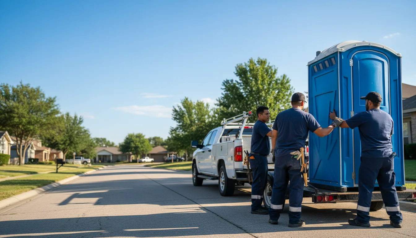 Portable Toilet Rental in Rockville, MN near me